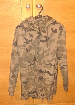 Chaqueta de entretiempo camuflaje