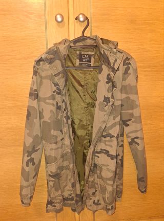 Chaqueta de entretiempo camuflaje