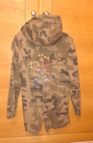 Chaqueta de entretiempo camuflaje