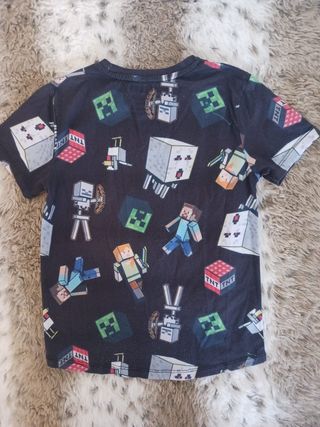 Camiseta MINECRAFT niño Talla 8-10. Original