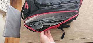 Paletero Adidas Ale Galán Multigame 3.2 Negro/Rojo