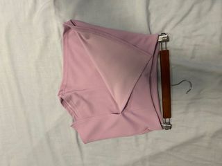 Falda pantalón corta malva Shein