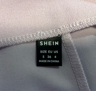 Falda pantalón corta malva Shein