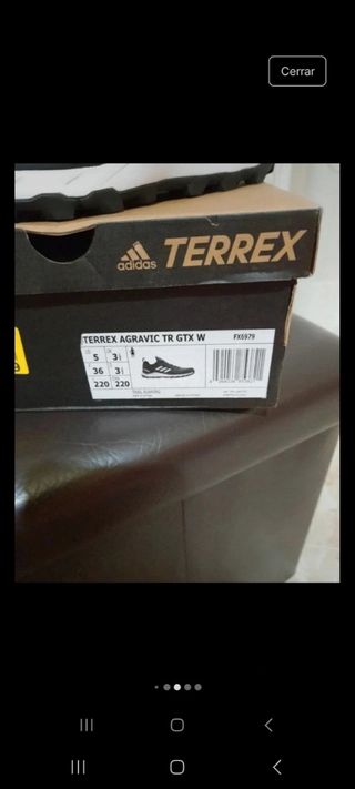 Zapatillas Adidas Terrex Gore-Tex n⁰ 36