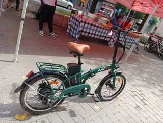 Bicicleta eléctrica plegable URX