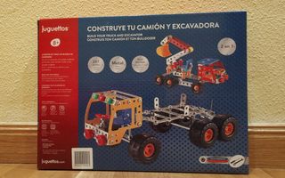Juguettos Construye Camión y Excavadora