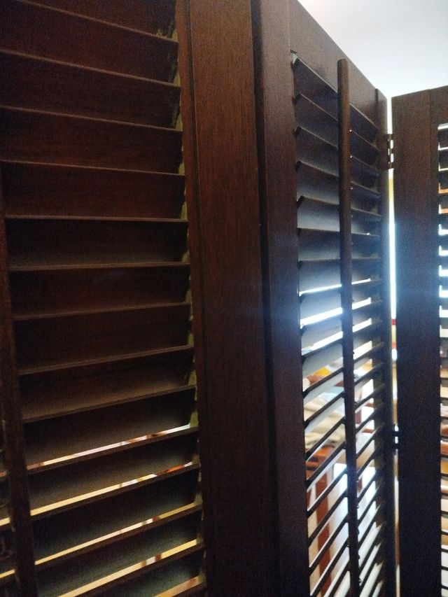 Paravento in legno massello verde. Misura 183 di altezza