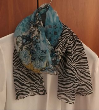 Foulard S.Oliver fantasia zebrata