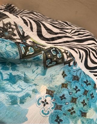Foulard S.Oliver fantasia zebrata