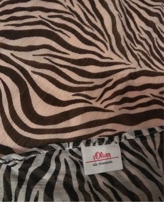 Foulard S.Oliver fantasia zebrata
