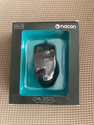 Ratón Gaming Nacon GM-350L Negro