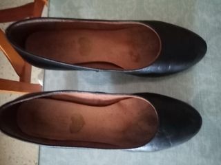 Zapatos de salón tacón negros