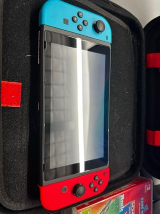 Nintendo Switch + Funda + Juegos