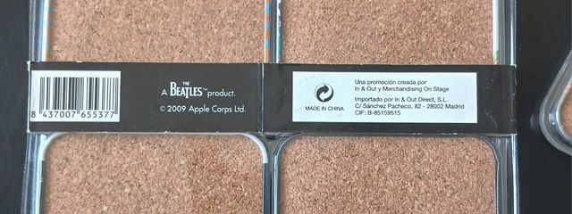 Posavasos Beatles: Set de 8 unidades