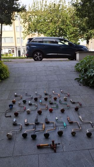 Berbiquí antiguo taladro