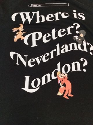 Camiseta Disney Peter Pan Pull&Bear Talla M