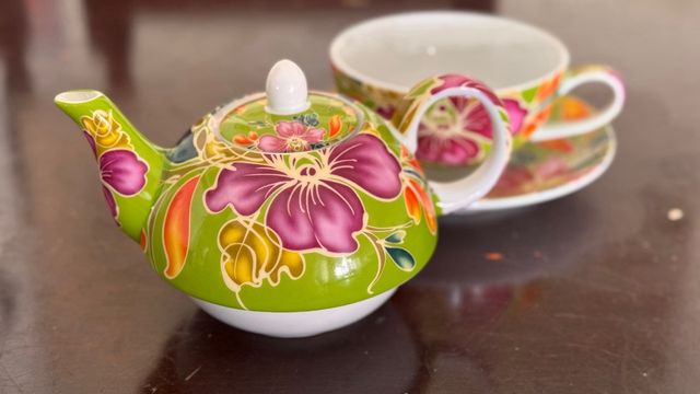 Juego de 2 teteras individuales