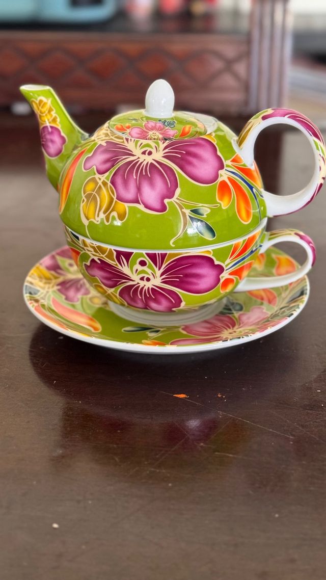 Juego de 2 teteras individuales