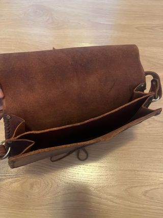 Bolso de piel auténtica