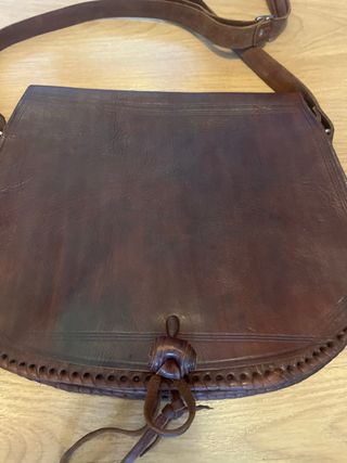 Bolso de piel auténtica