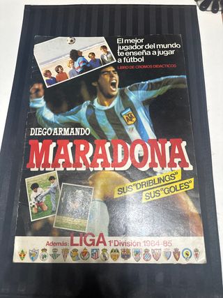 Álbum de Cromos Maradona 
El Mejor Jugador