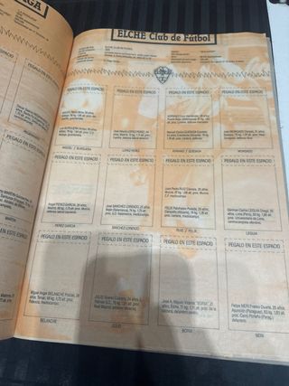Álbum de Cromos Maradona 
El Mejor Jugador