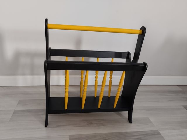 Portariviste in legno restaurato