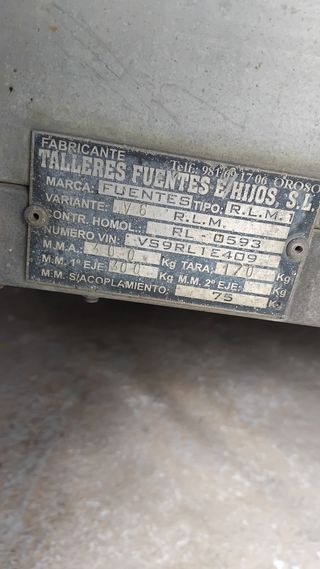 Remolque coche ligero 