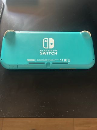 Nintendo Switch Lite Verde agua con funda