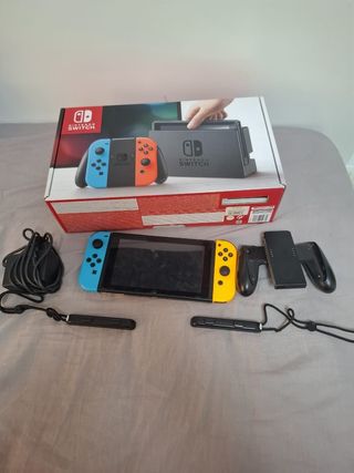 Nintendo Switch + Accesorios + Juegos