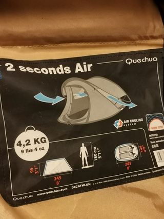 Tienda de campaña Quechua 2 seconds Air