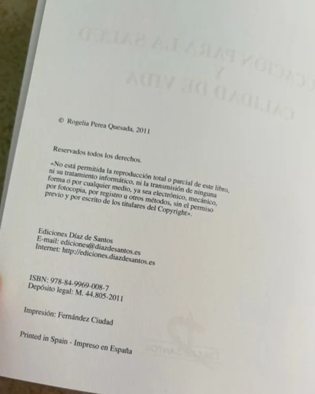 Educación para la salud y calidad de vida UNED