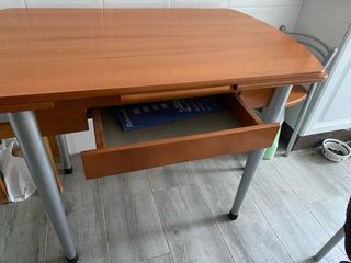 Mesa de cocina de madera se habré 30cm a cada lado