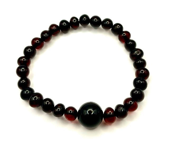 Pulsera de cuentas/ Ámbar báltico 