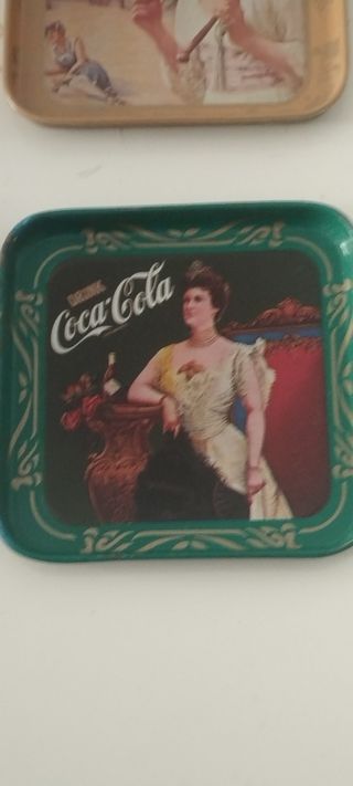 Set di sei portabicchieri Coca Cola Vintage