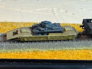 Miniatura tren alemán WW2 escala 1/144