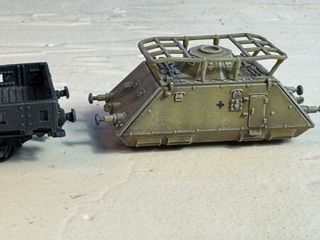 Miniatura tren alemán WW2 escala 1/144