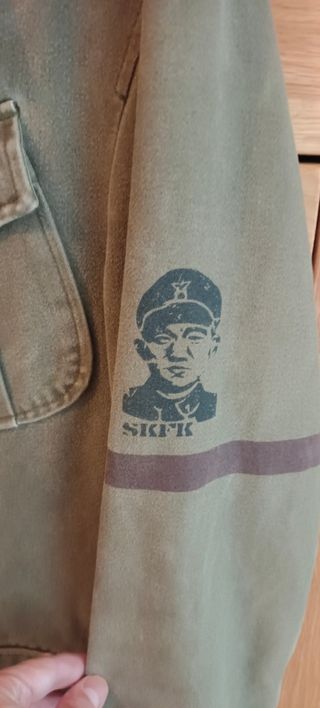 Chaqueta Skunkfunk verde hombre