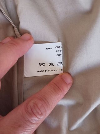 Chaquetón Gabardina TOMBOLINI hombre-Con bolsa-L