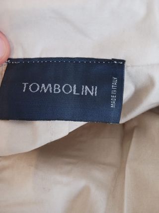 Chaquetón Gabardina TOMBOLINI hombre-Con bolsa-L