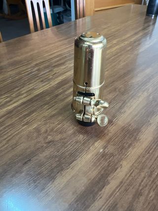 Boquilla Saxo Soprano (con abrazadera y boquillero