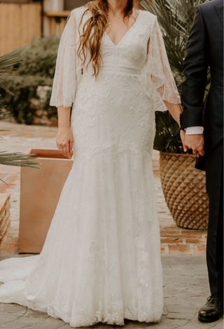 Vestido de Novia Talla 38-40 Diseño a Medida
