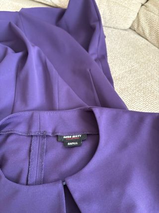 Vestido morado Miss Sixty