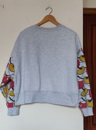 Sudadera Disney Mickey Mouse Gris Talla L