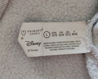 Sudadera Disney Mickey Mouse Gris Talla L