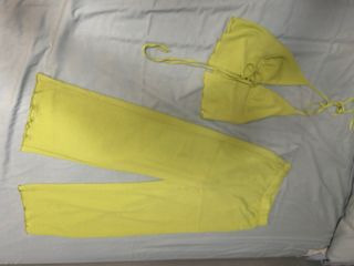 Conjunto Shein pantalón y top verde