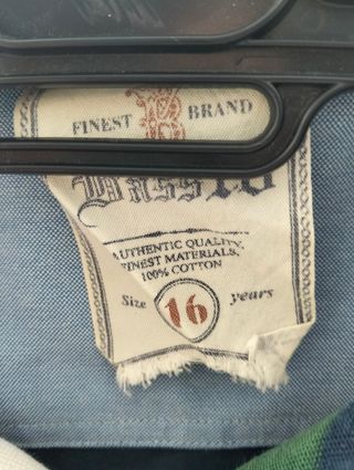 Polo rayas Bass Lu Rayas Verde y Azul.