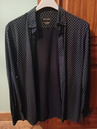 Camisa Massimo Dutti com padrão