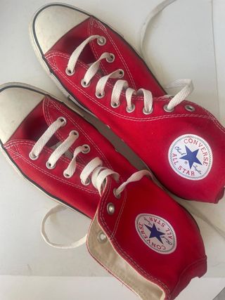 Converse All Star Rojas Talla 38
