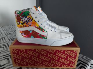 Vans Sk8-Hi Zapatillas Multicolores Blancas